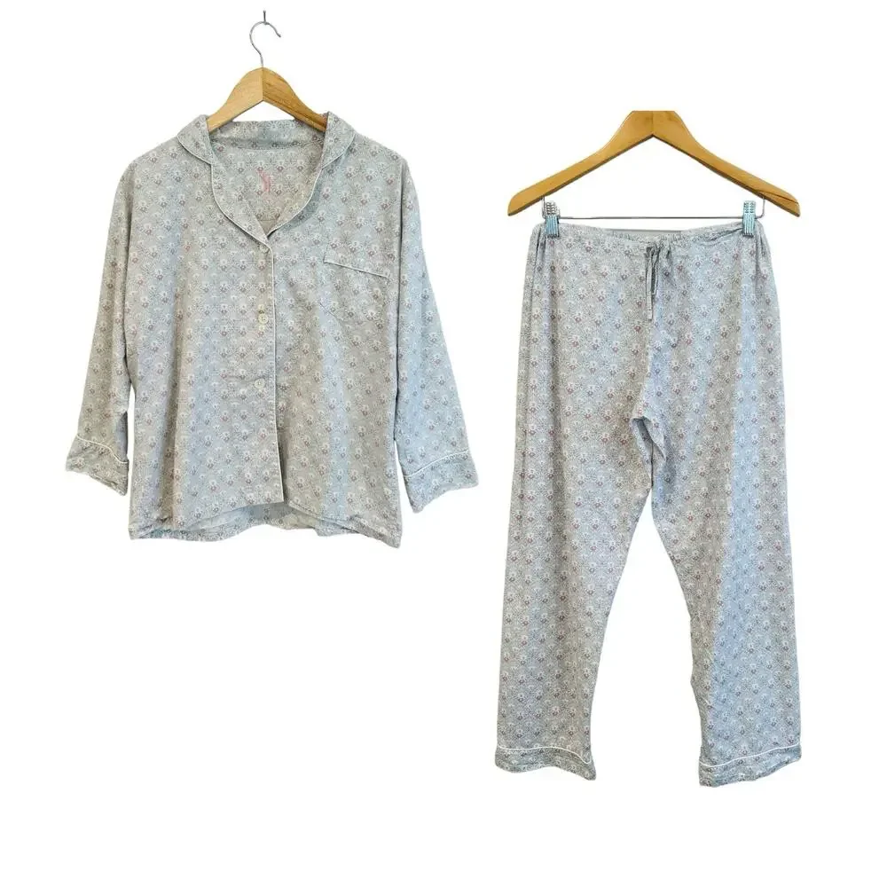 Serena & Lily Gray Pajama Set - Picture 12 of 12